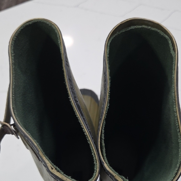 Itasca Men\'s Olive Rubber Boots Sz10 Pre-owned main image 8
